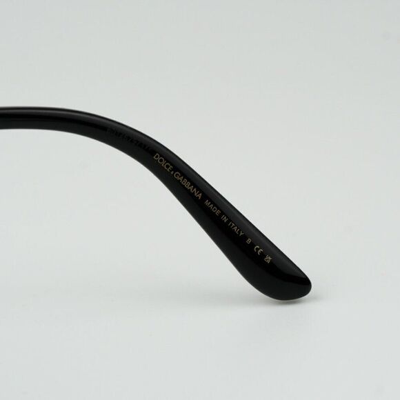 NEW D&G DG4446B 501/6G  Black Gray Mirrored Black Square Women Sunglasses - Picture 7 of 10